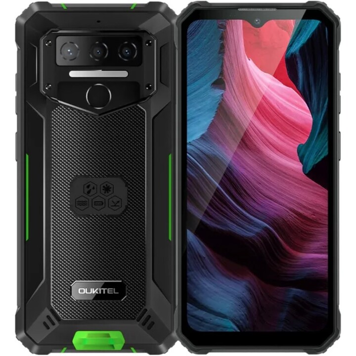 Oukitel WP23 Plus, 8GB 256GB, 6.52 IPS HD+, 10600mAh, Verde