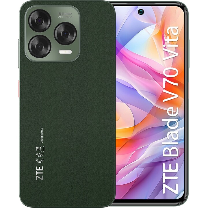 ZTE Blade V70 Vita, 8GB RAM 256GB, Dual Sim, Green