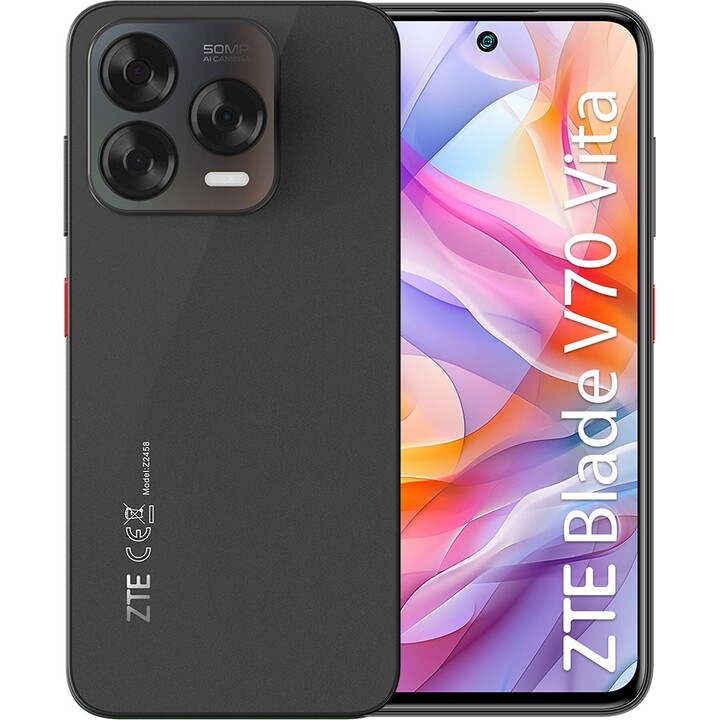 Zte Blade V70 Vita, 8GB RAM 256 GB, Dual Sim, Grau