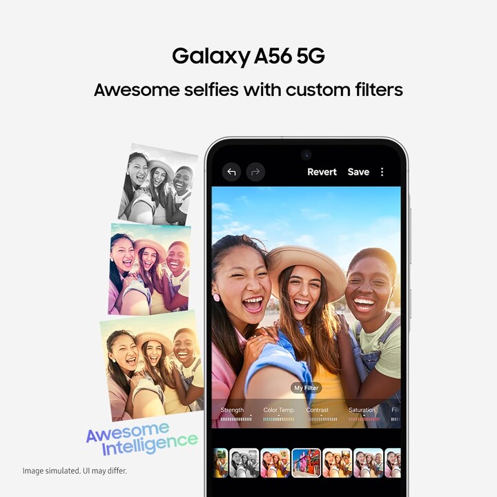 Samsung Galaxy A56 A566 5G, 8+256GB, 6.7 FHD+ Super AMOLED, Exynos 1580, 5000 mAh, Android 15, Grey