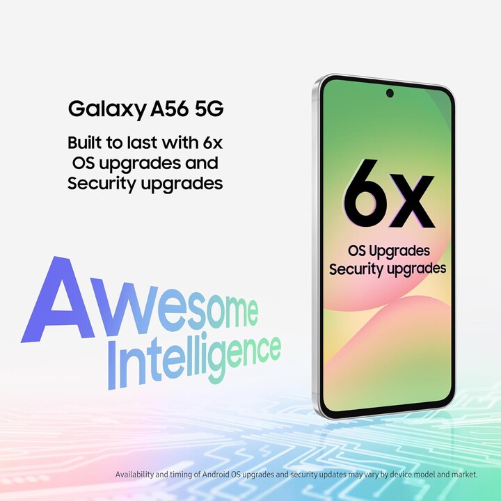 Samsung Galaxy A56 A566 5G, 8+256GB, 6.7 FHD+ Super AMOLED, Exynos 1580, 5000 mAh, Android 15, Grey