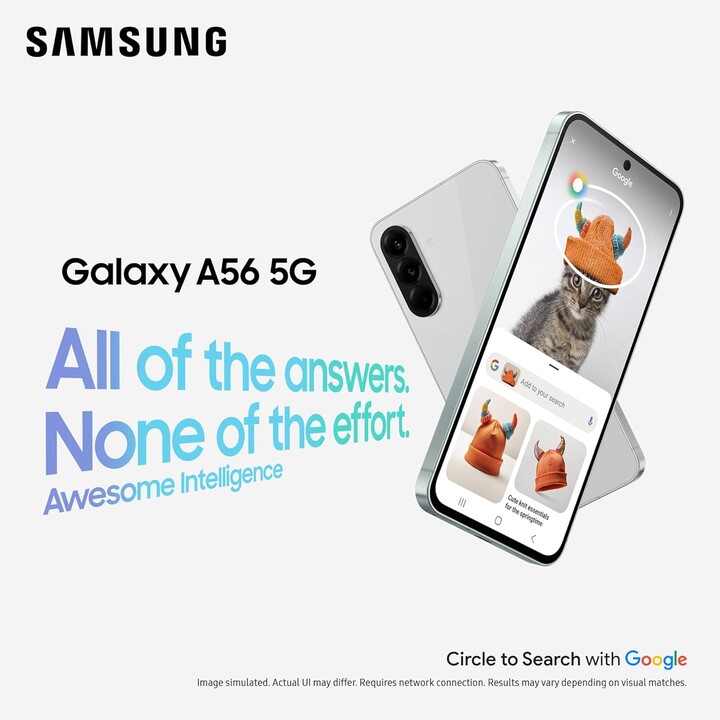 Samsung Galaxy A56 A566 5G, 8+256GB, 6.7 FHD+ Super AMOLED, Exynos 1580, 5000 mAh, Android 15, Grey