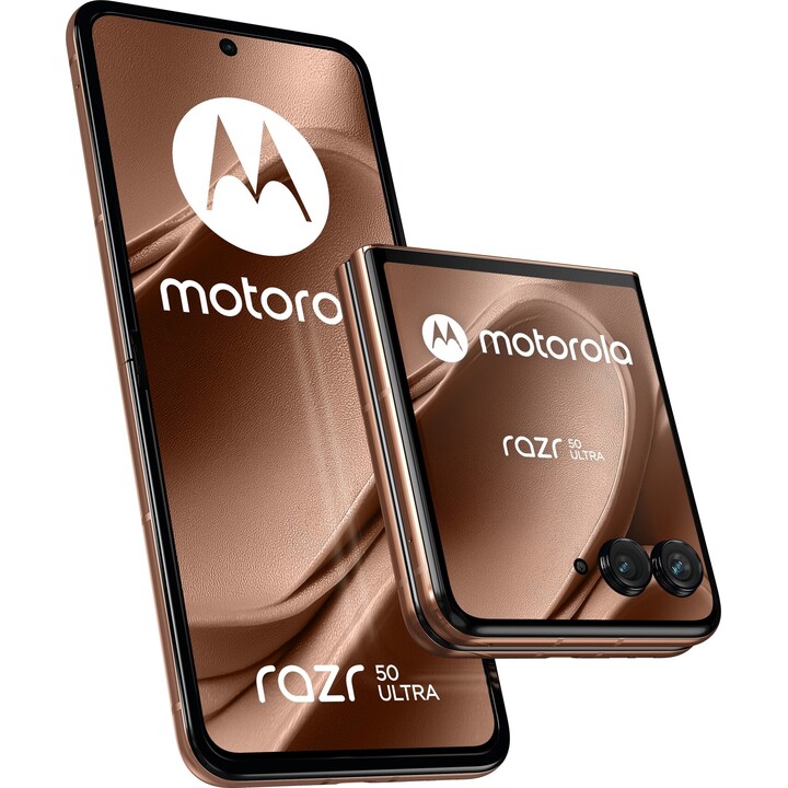 Motorola Razr 50 Ultra 5G 12GB 512GB, 17.5 cm (6.9) Dual SIM, Android 14, USB-C, 165Hz, Mocha Brown