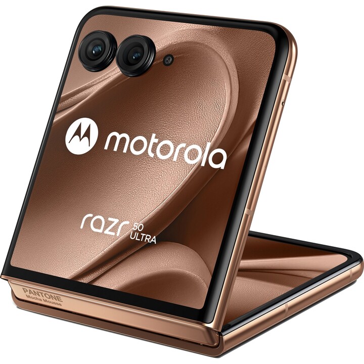 Motorola Razr 50 Ultra 5G 12GB 512GB, 17.5 cm (6.9) Dual SIM, Android 14, USB-C, 165Hz, Mocha Brown
