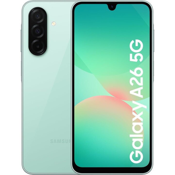 Samsung Galaxy A26 A266, 6+128GB, 5G Smartphone, inteligencia impresionante, 50MP Camera, verde