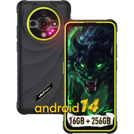 Ulefone Armor X31 Pro 5G, Rugged Phone, 16GB+256GB, Android 14, 6.56, 120Hz, 64MP+25MP+16MP Camera, 6050mAh, Green