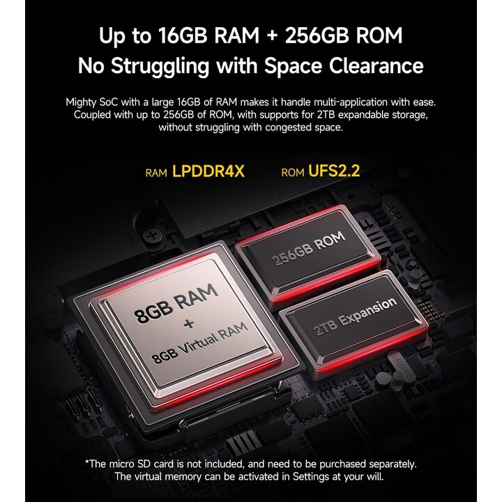 Ulefone Armor Mini 20 4G, 16GB+256GB, 6200mAh, carga inalámbrica, 64MP+50mp Cámara visión nocturna, 4.7 HD+90Hz, IP68, NFC GPS