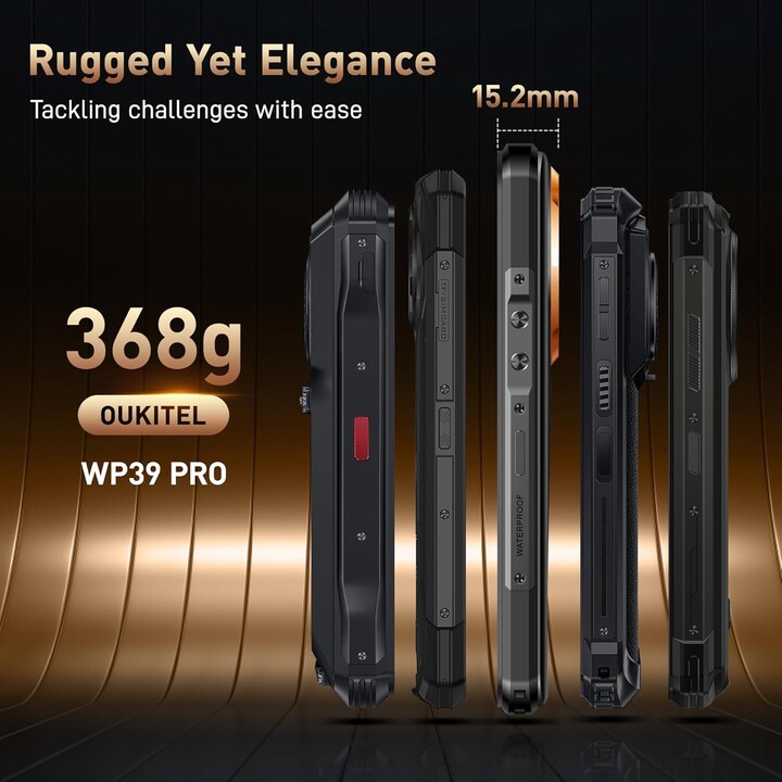 Oukitel WP39 Pro 5G 12GB/512GB Cinzento