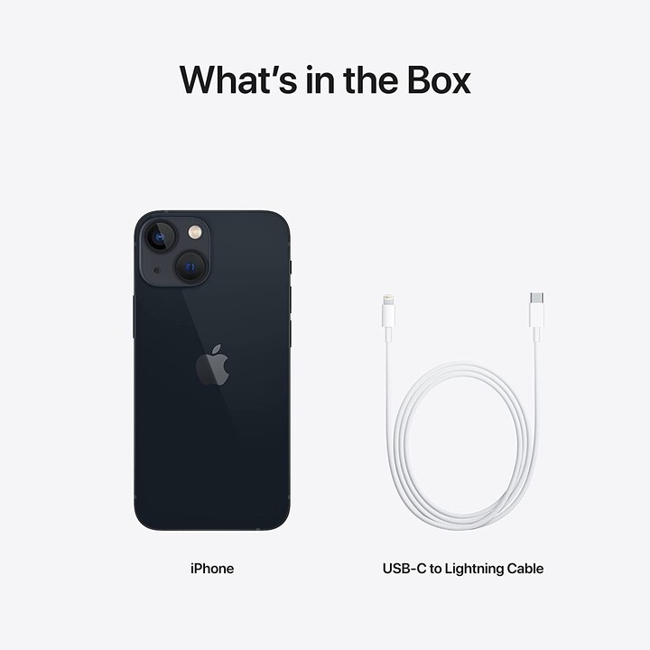 Apple iPhone 13 Mini Midnight nero da 128GB - rinnovato