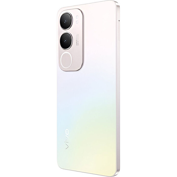 Smartphone Vivo Y19S 6 + 128 Go, 5500mAh, 50MP Night Al Camera, IP64, Pearl Argent