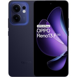 Oppo Reno13 F 110010234969 Smartphone 5G com IA, 8 GB de RAM, 256 GB, ecrã AMOLED de 6,67 polegadas, azul
