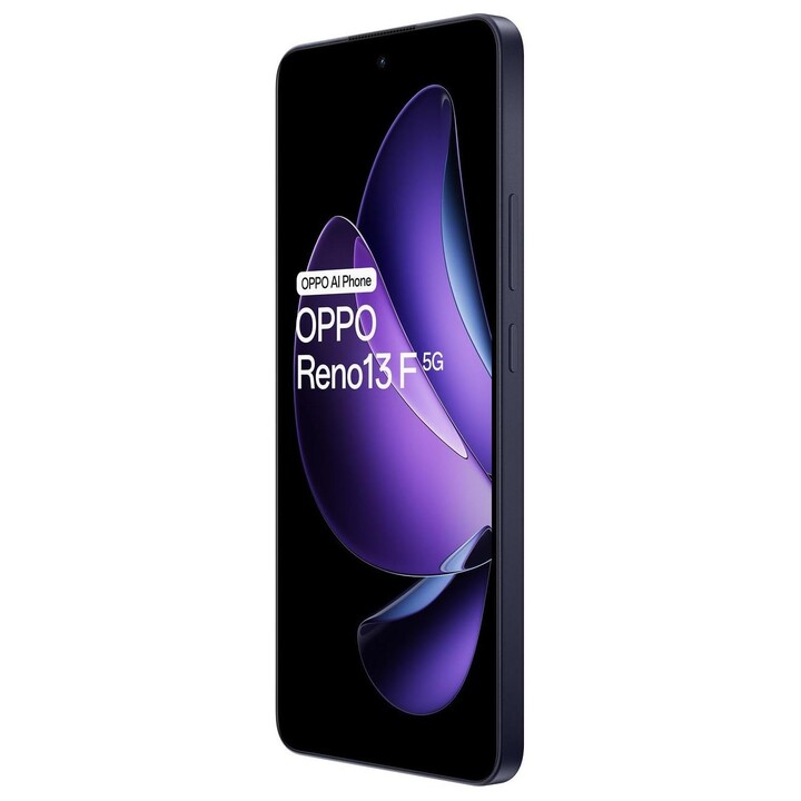 Oppo Reno13 F 110010234969 Smartphone 5G com IA, 8 GB de RAM, 256 GB, ecrã AMOLED de 6,67 polegadas, azul
