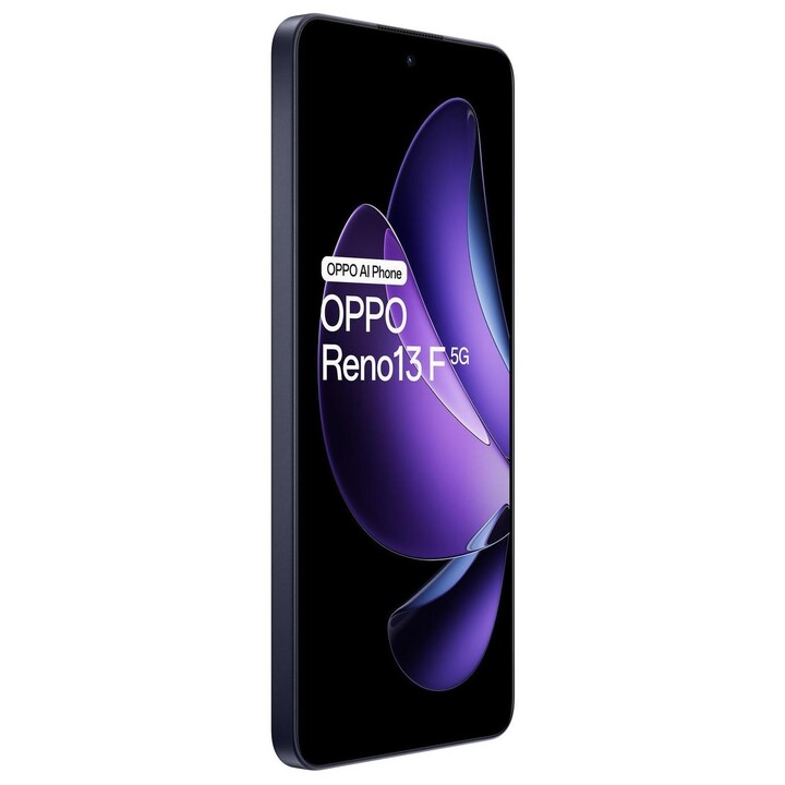 Oppo Reno13 F 110010234969 Smartphone 5G com IA, 8 GB de RAM, 256 GB, ecrã AMOLED de 6,67 polegadas, azul