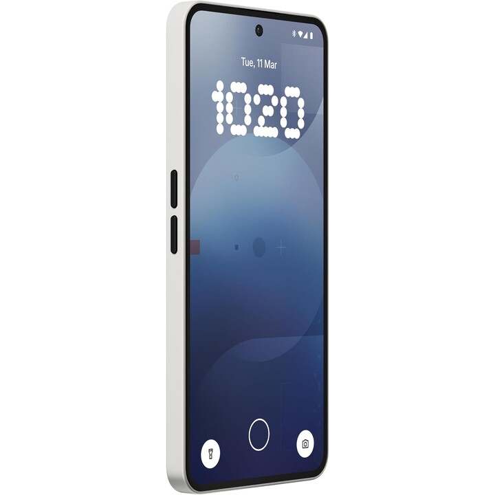 Nothing Phone 3a, 128GB, 32 MP Frontkamera, 30x Ultra Zoom, 50W schnelles Laden, 6,77 FHD+ Amoled Display, Weiß