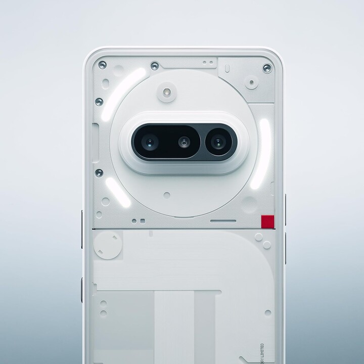 Nothing Phone 3a, 128GB, 32 MP Frontkamera, 30x Ultra Zoom, 50W schnelles Laden, 6,77 FHD+ Amoled Display, Weiß