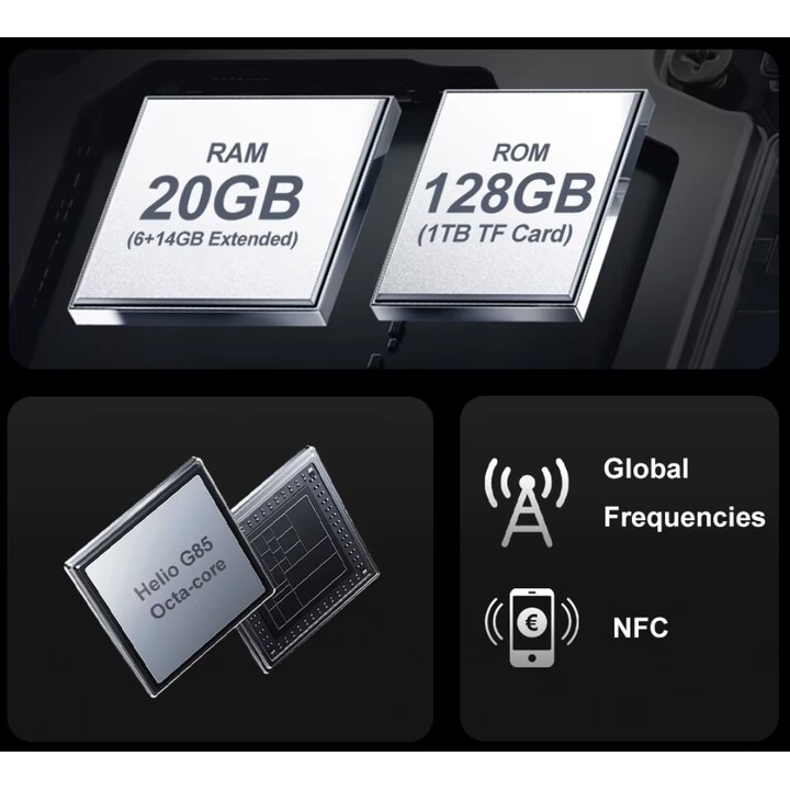 Fossibot S3 Pro 6GB/128GB Verde