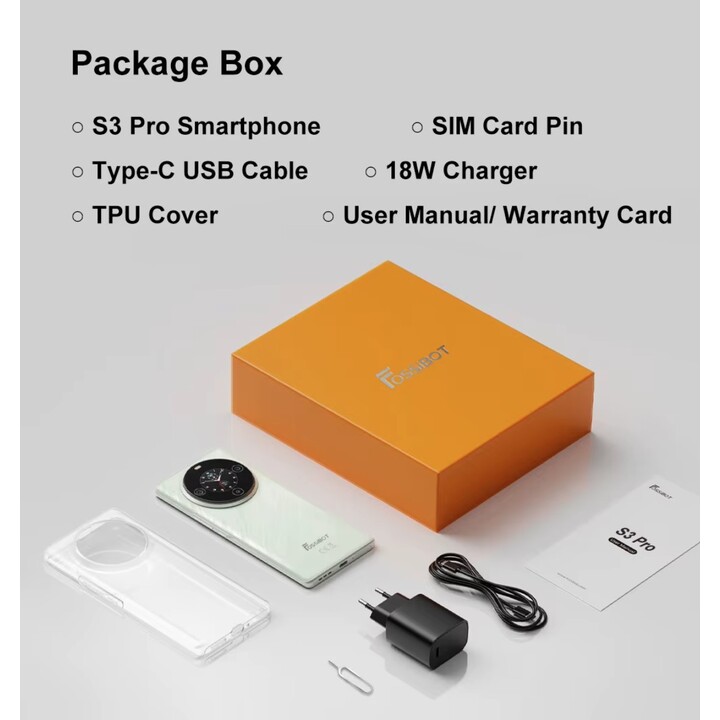 Fossibot S3 Pro 6GB/128GB Verde