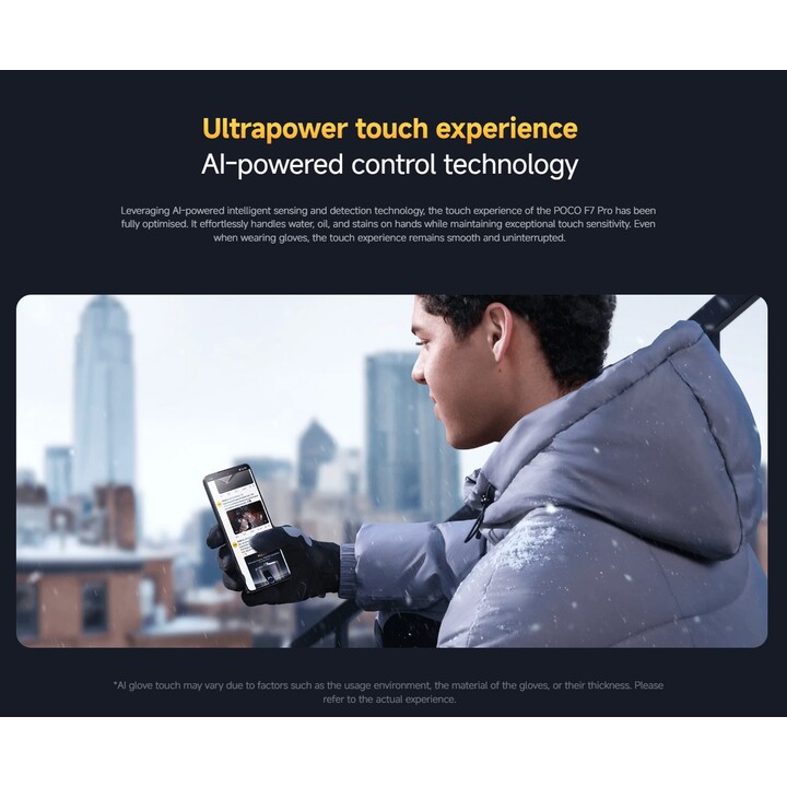 Xiaomi Poco F7 Pro 5G 12 Go / 256 Go de bleu