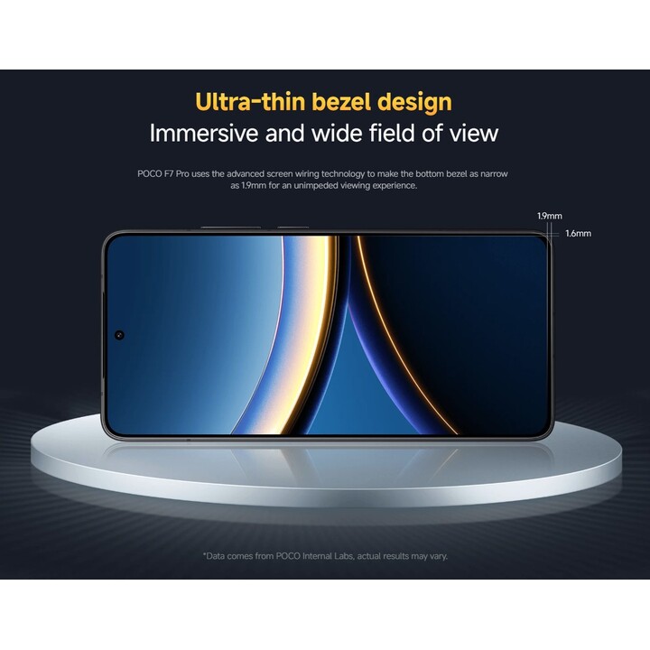 Xiaomi Poco F7 Pro 5G 12 Go / 256 Go de bleu