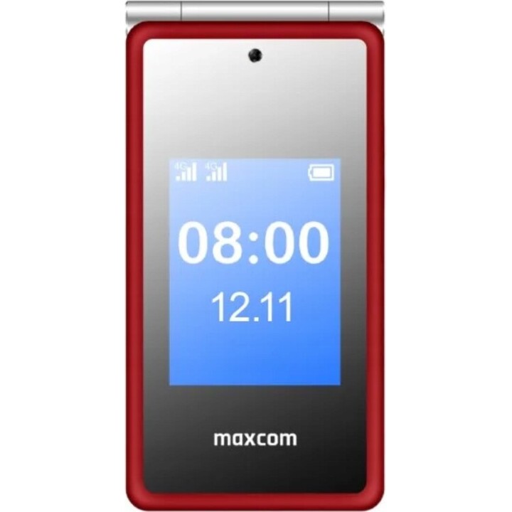 Maxcom Comfort MM835 Mobile Phone for Seniors/ 4G/ Red