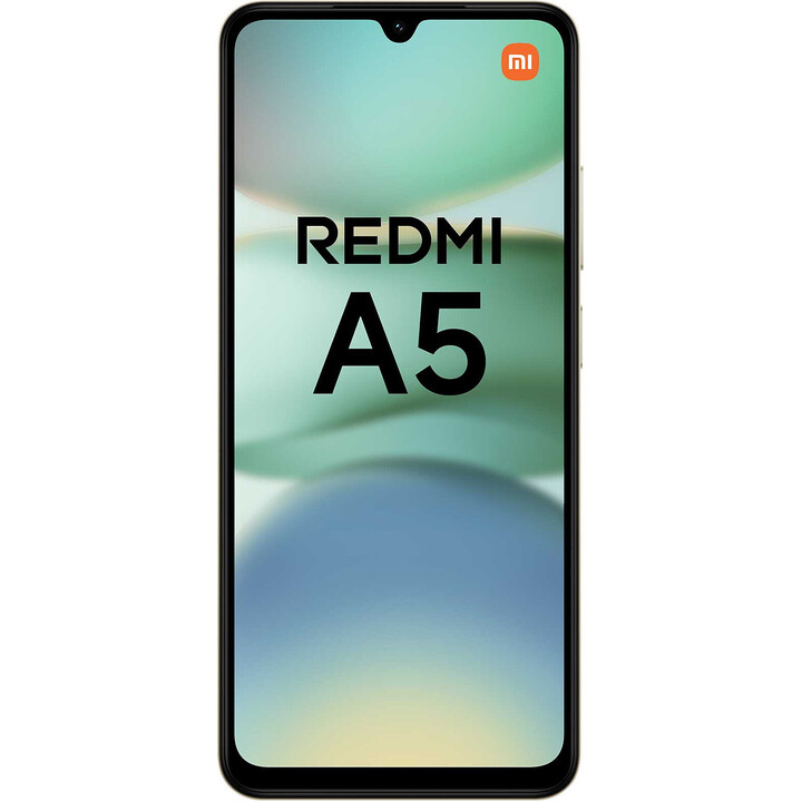 Xiaomi Redmi A5 4G Smartphone, 4+128GB, Gold, 6.88 Large Display, 32MP Main Camera, 5200mAh Battery