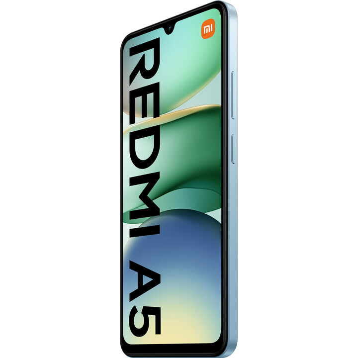 Xiaomi Redmi A5 4G Smartphone, 3+64 GB, Azul del océano, 6.88 Gran pantalla, cámara principal de 32MP, batería de 5200 mAh