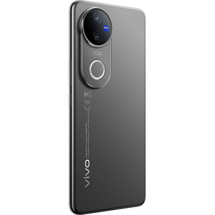 Vivo V50 5G, 12+12 GB RAM, 512 GB, Zeiss 50+50 MP Professionelle Kamera, 4K -Video, 90 -W -Blitzladung, 6,77 Amoled, IP69, Schwa