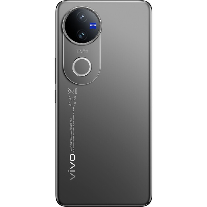 Vivo V50 5G, 12+12 GB RAM, 512 GB, Zeiss 50+50 MP Professionelle Kamera, 4K -Video, 90 -W -Blitzladung, 6,77 Amoled, IP69, Schwa