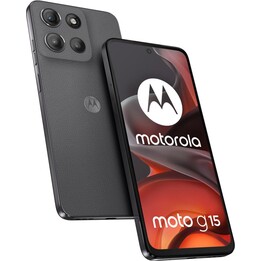 Motorola Moto G15 17,1cm (6.72), 8GB 512GB, 4G Dual SIM Smartphone, Android 15, USB Type C, 5200mAh, Grey