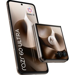 Motorola Razr 60 Ultra 16GB 512 GB, telecamera tripla da 50 MP, doppia sim, montagna, bruno