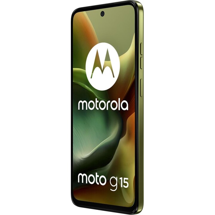 Motorola Moto G15 17,1cm (6.72), 8GB 512GB, 4G Dual SIM Smartphone, Android 15, USB Type C, 5200mAh, Green