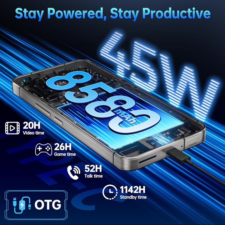 Oukitel WP200 Pro 5G 24GB/1TB Black