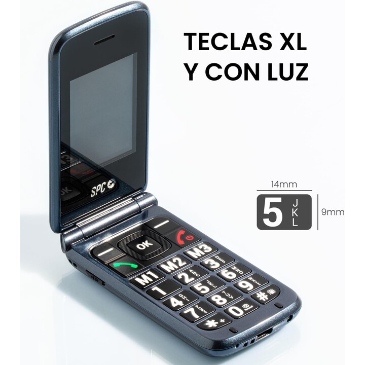 SPC Stella 3 2339N basic 4G mobile phone black