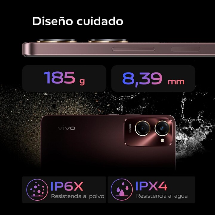 VIVO Y28s 5G 4GB/128GB Brown (Mocha Brown) Dual SIM