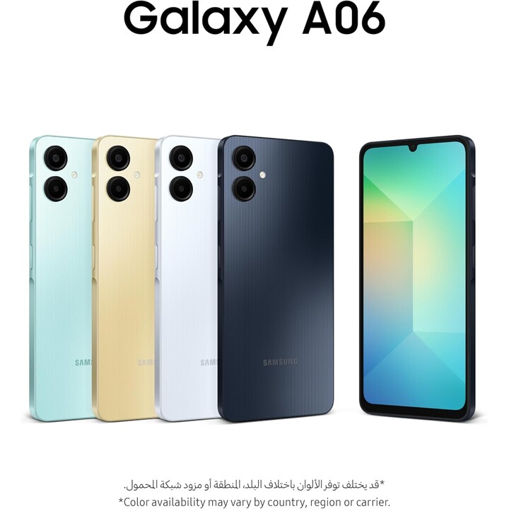 Samsung Galaxy A06 4GB 128GB Dual Sim Black