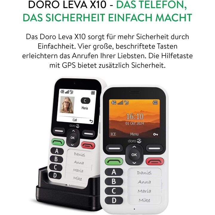 Doro Leva X10, weiß