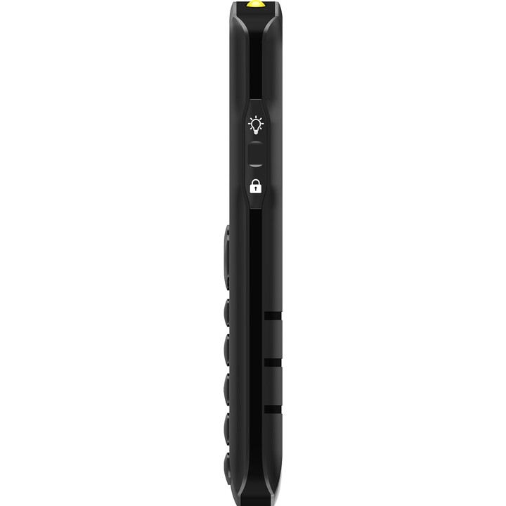 Beafon SL230 LTE, Silverline, Senior Mobile Phone with SOS Emergency Button, Black