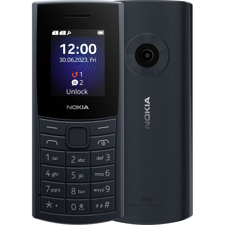 Nokia 110 4G (2024) Blue (Midnight Blue) Dual SIM TA-1661