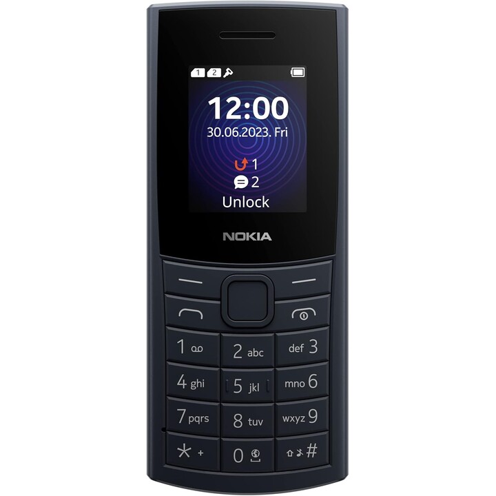 Nokia 110 4G (2024) Blue (Midnight Blue) Dual SIM TA-1661