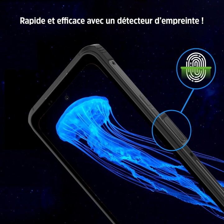 Energizer H67G 5G, 128GB ROM, 4GB RAM, 6.78-inch display, 4900mAh Battery, Waterproof and Shockproof, Black