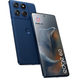 Motorola Edge 60 5G, 8 GB de RAM, 256 GB, ecrã de 6,69 polegadas, Android 15, bateria de 5200 mAh, cor «Gibraltar Sea Blue»