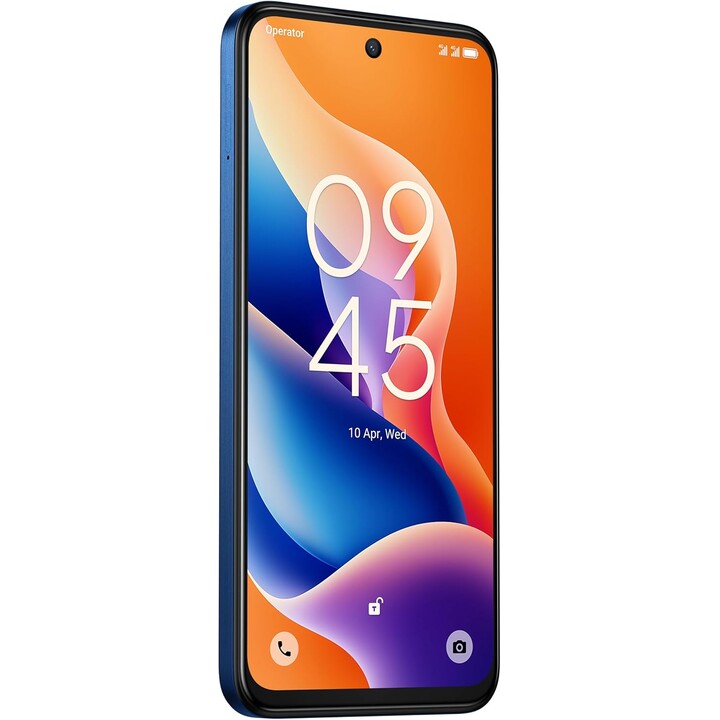 TCL 605, 128GB ROM, 4GB RAM +8GB Expansion, 6.67 HD+, 50MP Camera, 5200mAh Battery, Android 15, Dual SIM, Blue