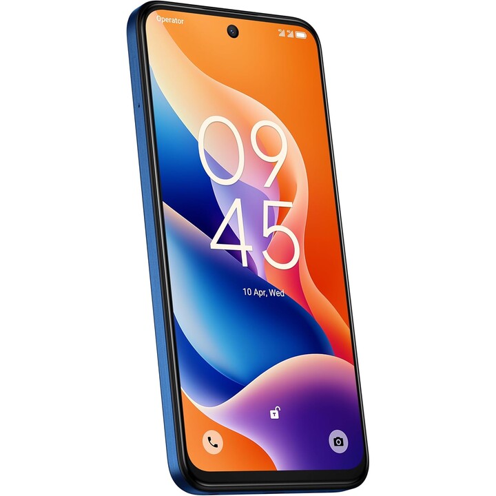 TCL 605, 128GB ROM, 4GB RAM +8GB Expansion, 6.67 HD+, 50MP Camera, 5200mAh Battery, Android 15, Dual SIM, Blue