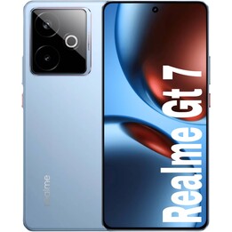 Realme GT 7 5G, 12 Go 512 Go, double sim, dimensité 9400E AMOLED 1,5K 120Hz 7000mAh Charge 120W, bleu