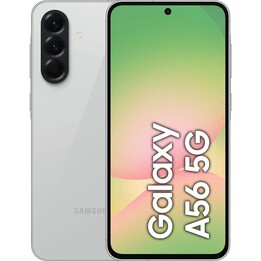 Samsung Galaxy A56 A566 5G, 8+ 128GB, 6,7 FHD+ Super AMOLED, Exynos 1580, 5000 Mah, Android 15, cinza claro