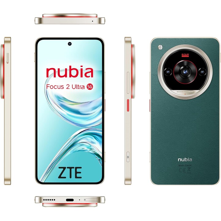 Smartphone ZTE Nubia Focus 2 Ultra 8GB/ 512GB/ 6.8 / Green