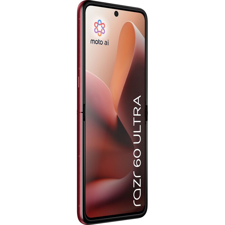 Motorola Razr 60 Ultra 16GB 512GB, 50mp Cámara triple, Sim dual, Burdeos Rood, Rojo