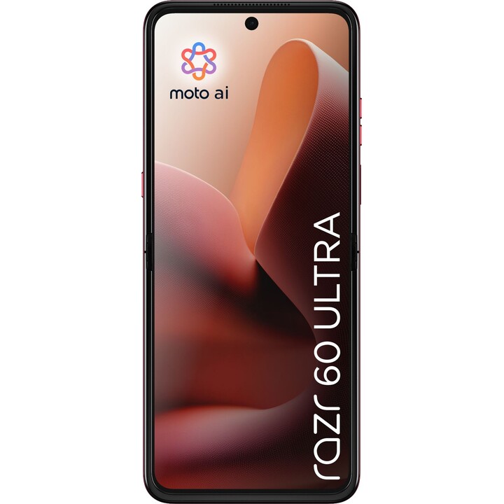 Motorola Razr 60 Ultra 16GB 512GB, 50mp Cámara triple, Sim dual, Burdeos Rood, Rojo