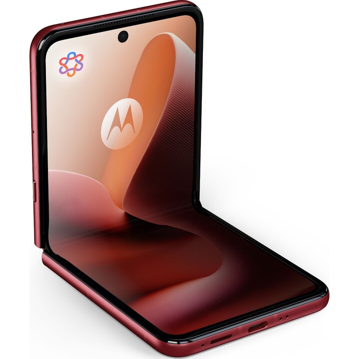 Motorola Razr 60 Ultra 16GB 512GB, 50mp Cámara triple, Sim dual, Burdeos Rood, Rojo