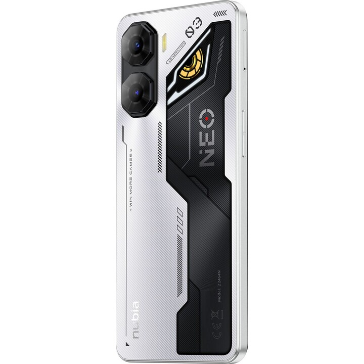 Nubia Neo 3 5G, 6.8 pantalla, 5200 mAh, 33W, 8GB 256GB, plata